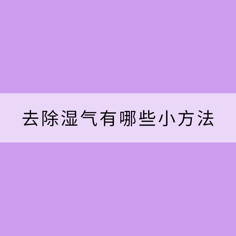 去除濕氣有哪些小方法可以用 這8個實用！