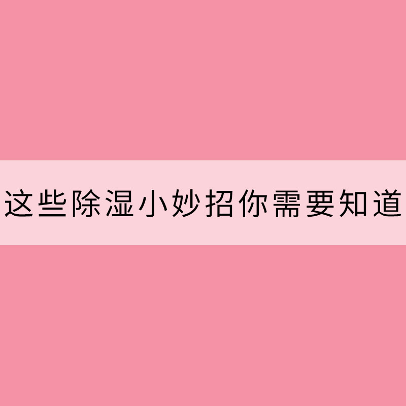 雨雨雨！我國多地開啟梅雨季 這些除濕小妙招你需要知道